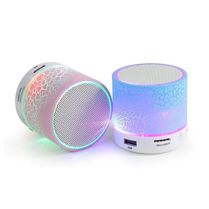 

A9 LED night light Bluetooth Speaker Mini Speakers Hands Free Portable Wireless Speaker With TF Card Mic USB Audio Music Player