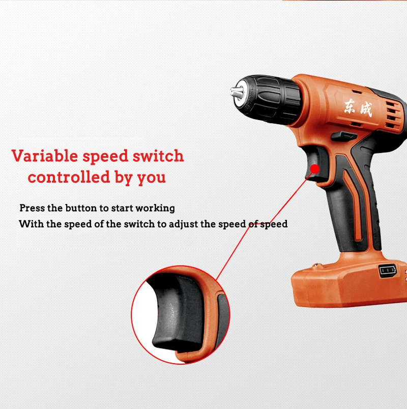 Dongcheng Electric mini Cordless Drill Screwdriver Wireless Power Driver 12V 15N.m DC Design Mobile Power Lithium-Ion Battery Dongcheng Electric mini Cordless Drill Screwdriver Wireless Power Driver 12V 15N.m DC Design Mobile Power Lithium-Ion Battery