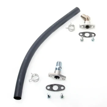 

Kinugawa Turbo Oil Drain Hose Kit for DSM 2G Eclipse w/ for Garrett T25