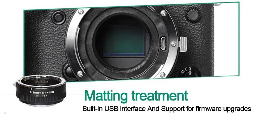 Fringer EF-FX PRO II автоматический регулятор резкости объектив Fujifilm крепление для объектива USM Canon EF объектив совместим для ЖК-дисплея с подсветкой