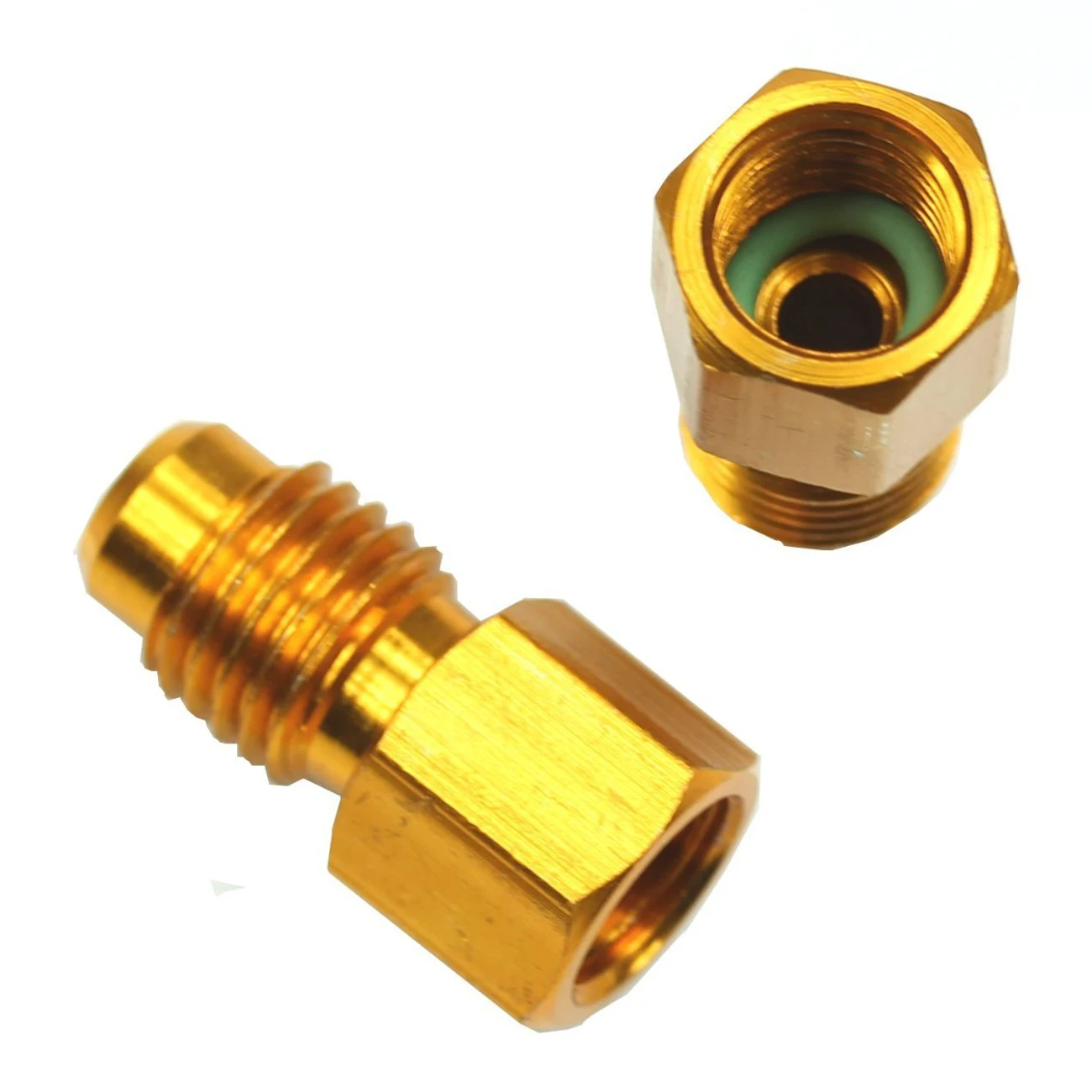 Buy 1pcs New R134A Adapters Refrigerant Tank/Vacuum