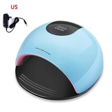 80 Вт УФ светодиодный светильник Сушилка для ногтей отверждения всех гель-лаков сенсорная машина для дизайна ногтей светодиодный сушилка Инструменты