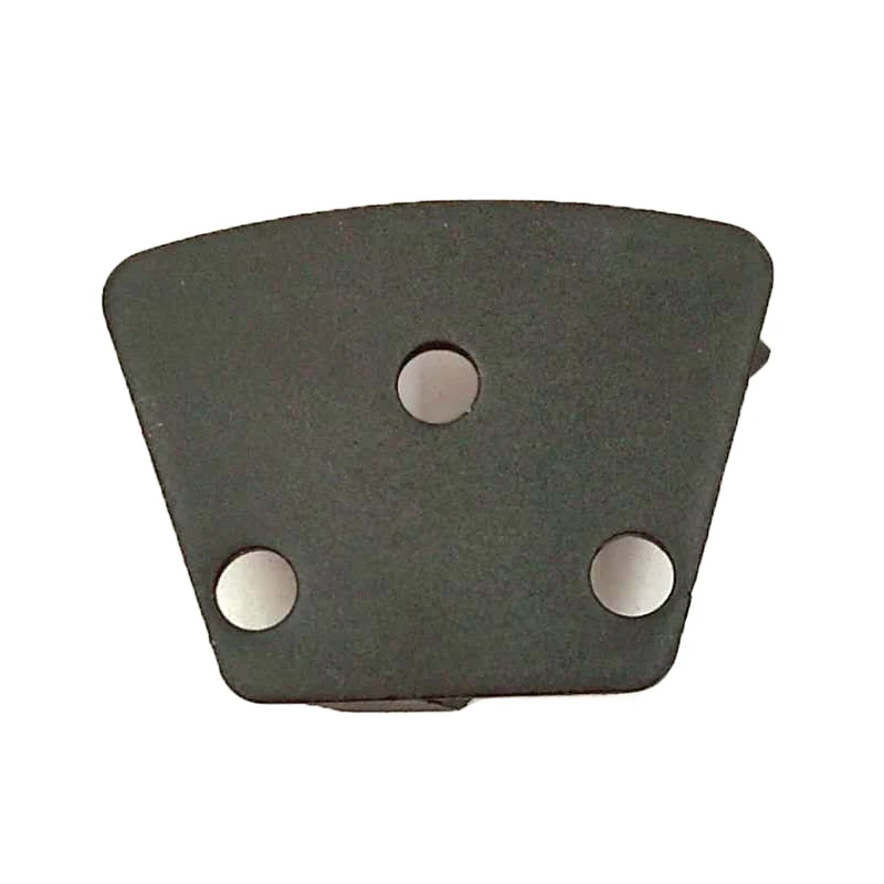 RIJILEI 6PCS Trapezoid Diamond Grinding Disk Metal Plate for Stone and Concrete Floor Grinding Diamond Grinding Disc JX08