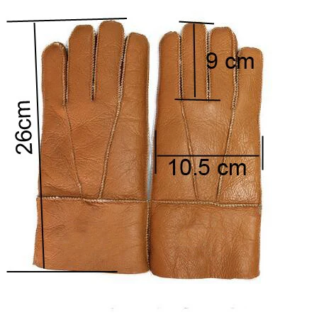 Russian Winter Super Warm Gloves Men Genuine Sheep Fur Mittens Male Outdoor Driving Motorcycle Gloves Soft Warm Windproof Gloves best winter gloves for men