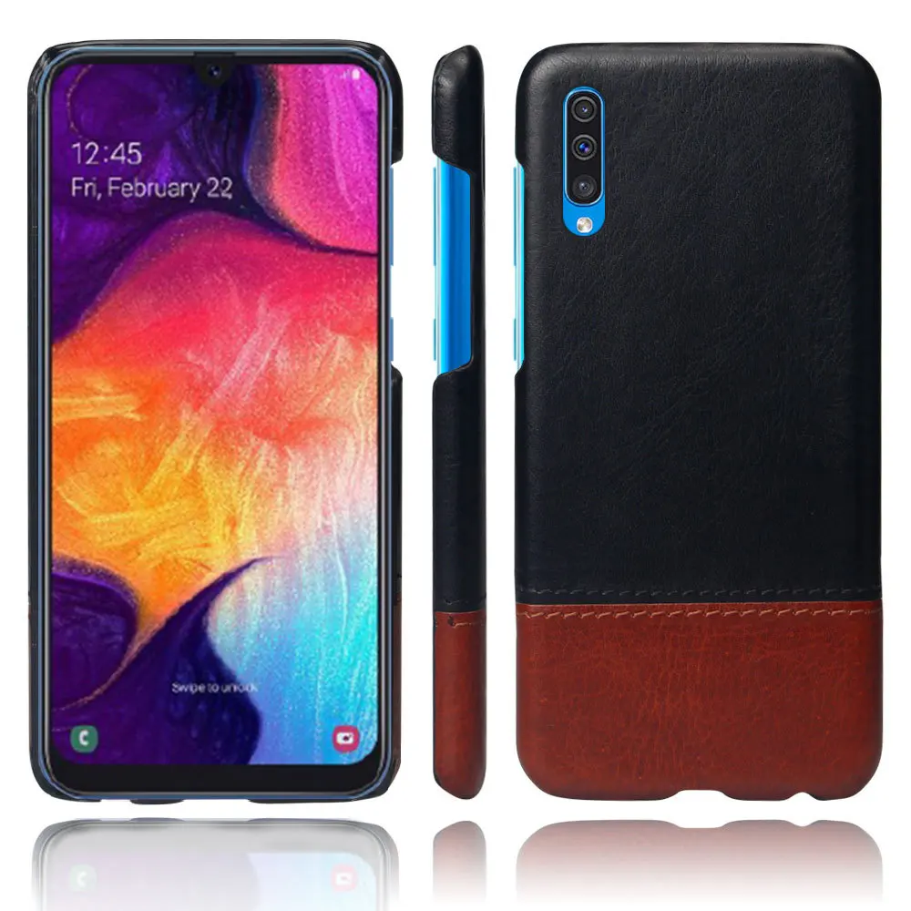 

Luxury leather Case For Samsung a50 a30 Shockproof back cover For Samsung Note 8 9 PU leather case for Galaxy s10 s8 s9 Handmade