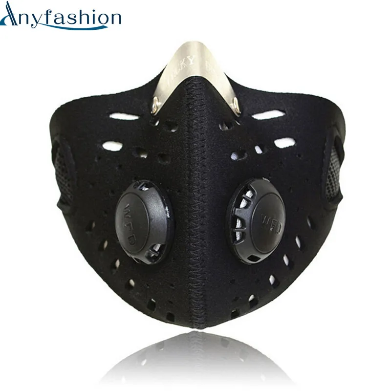 Anyfashion Bike Cycling Anti dust Half Face Mask with Filter Neoprene
