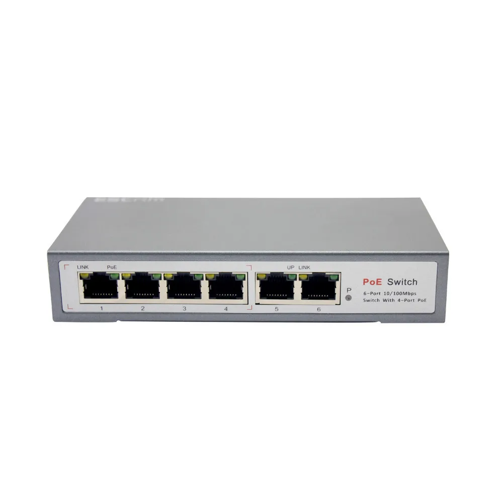 POE SWITCH 4+2    -4