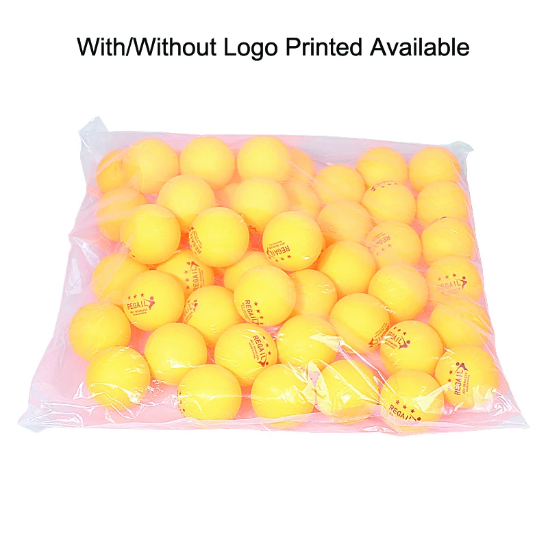 50 قطعة/الحزمة 40 + جديد المواد سلس تنس طاولة الكرة 3 ستار جديد المواد المهنية ترينينج بينغ بونغ كرات لا شعار المطبوعة