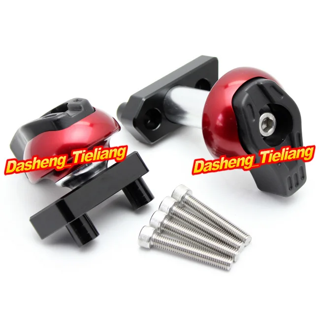 

Motorcycle CNC Stator Cover Slider Frame Crash Protector For Kawasaki Ninja ZX10R 2004 2005 ZX-10R 04 05, Red Color