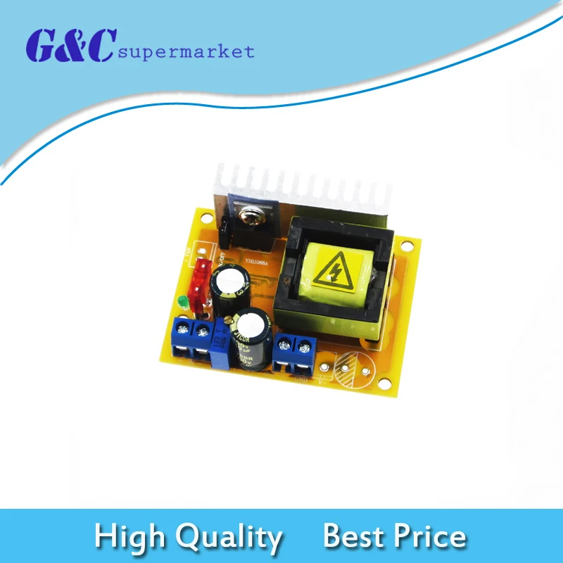 

40W DC-DC Non-isolated Step Up Boost Board High Voltage Converter ZVS Module Over Current Voltage Protection 8~32V to 45~390V