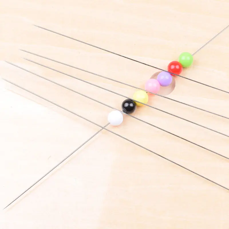

Handmade DIY Craft Supply Threading Professional Needle Beads Jewelry Making Useful Tools Sewing Needlework Accessories 7 Sizes