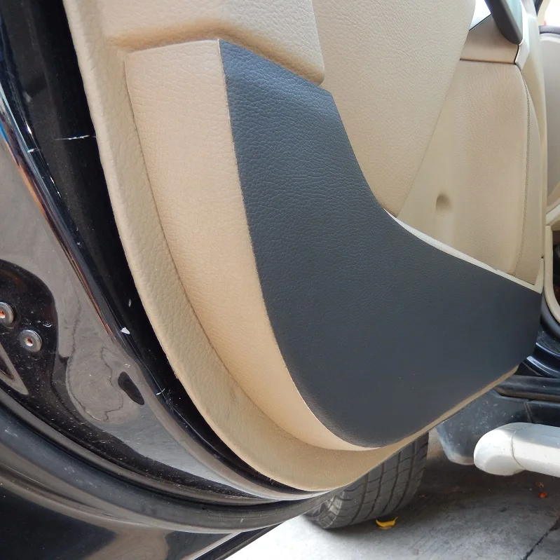 

Door protector side edge protection anti-kick leather covers for Volvo XC90 Accessories 2007 2008 2009 2010 2011 2012 2013 2014