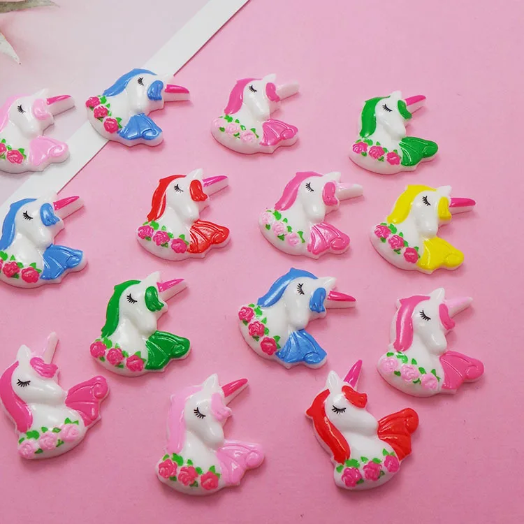 

Addition Slime Charms for Slime Supplies Filler DIY Polymer Pony Unicorn Accessories Toy Lizun Model Tool for Kids Toys Gift E