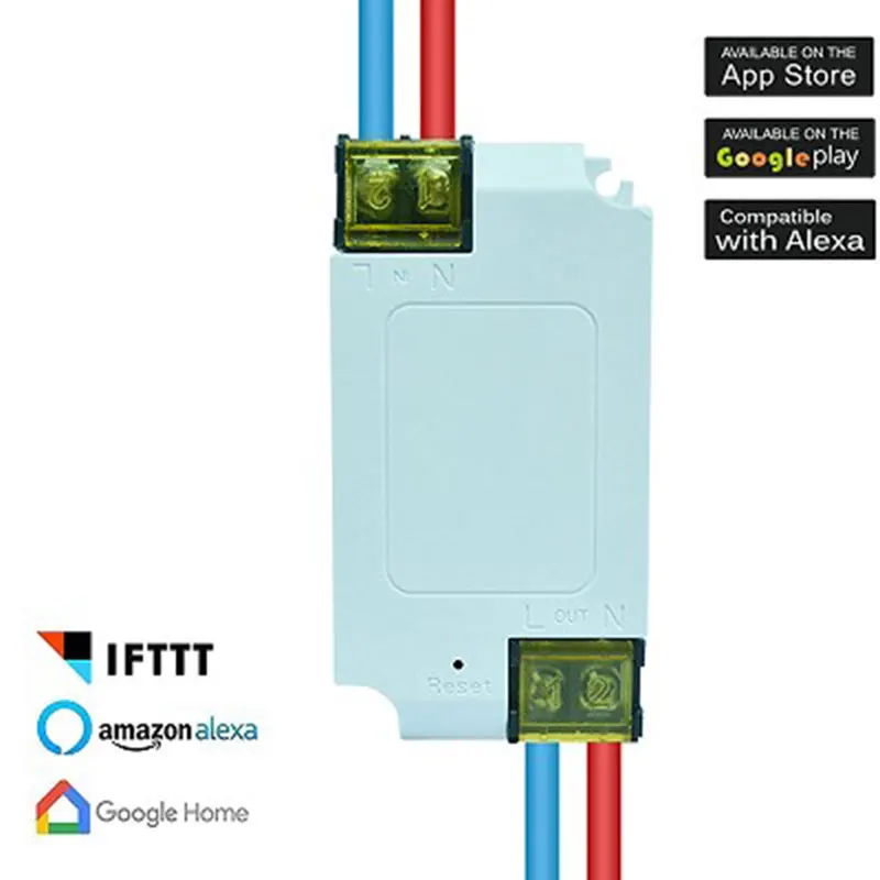 

Smart Home Wireless Wi-Fi WiFi Switch For Amazon Alexa Echo Google Assistant Home