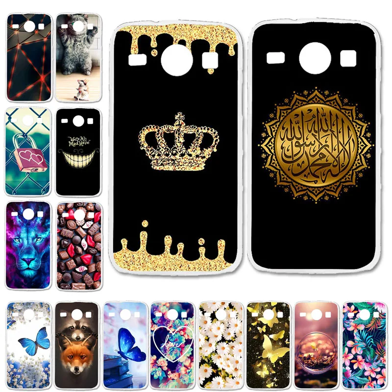 

Soft TPU Phone Case For Samsung Galaxy Core I8260 Cases Silicon Cute Cat Bumper For Samsung Core I8260 I8262 GT-I8262 8260 Cover