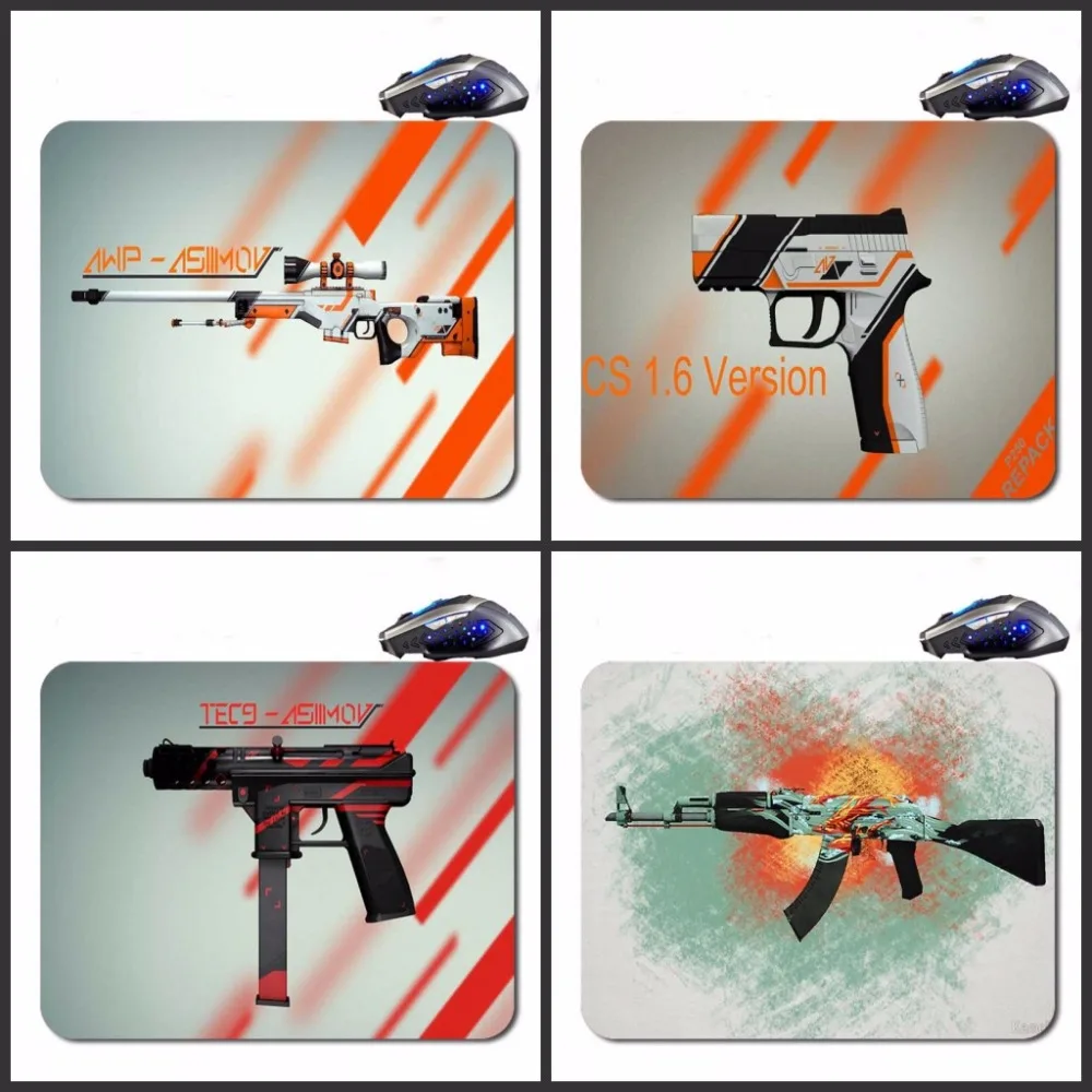 

Mairuige CS GO Gun Custom Hot Selling High Definition Printing Gaming Rubber Mouse Pad Cheap Computer Desk Free Shipping