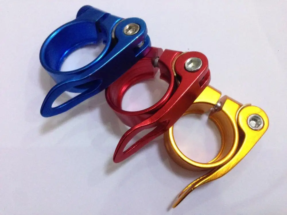 Bicycle mountain bike 34.9mm aluminum alloy color quick release