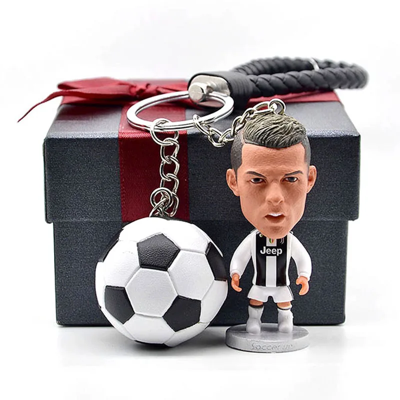 Exquisite Box With JUV Ronaldo Dolls & Mini Model Football Socser Star