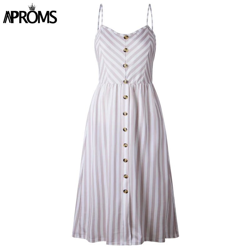 Aproms 27 узоров печати миди платье размера плюс повседневное V образным вырезом тонкое бохо платье для женщин Vestido с высокой талией летнее платье сарафаны - Цвет: Coffee