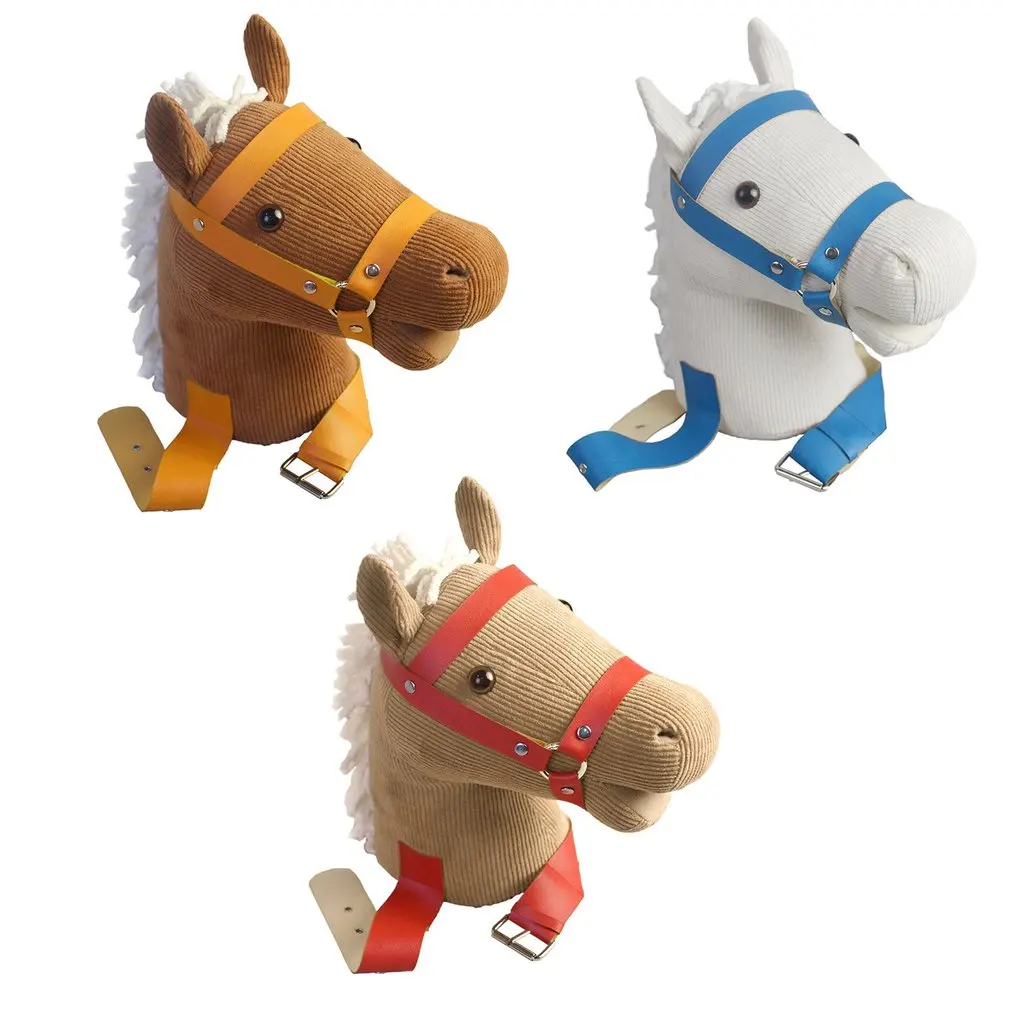 Parent-Child Interactive Toy Riding Animal Reading Horses Stuffed Toy for Children Novelty Toys