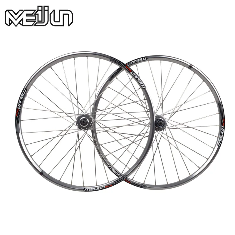 Buy MEIJUN 26 inch polished silver wheel disc brakes