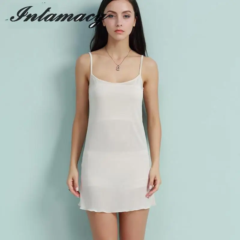100% real Silk Sling Slip Bottom Dress ,Silk Petticoats Anti Lining Bottom Dress, Comfortable sexy breathable Nightgown 100% real Silk Sling Slip Bottom Dress ,Silk Petticoats Anti Lining Bottom Dress, Comfortable sexy breathable Nightgown
