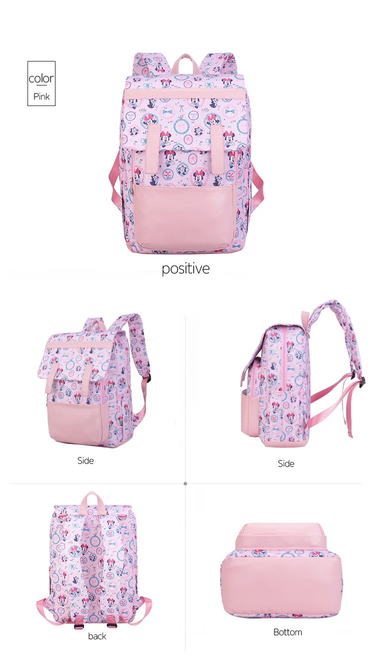 Новинка, сумка для подгузников, рюкзак для беременных, мини-мышь, с принтом, сумка для мам, детская коляска, подвесная сумка, свежая, синяя, розовая, Черная