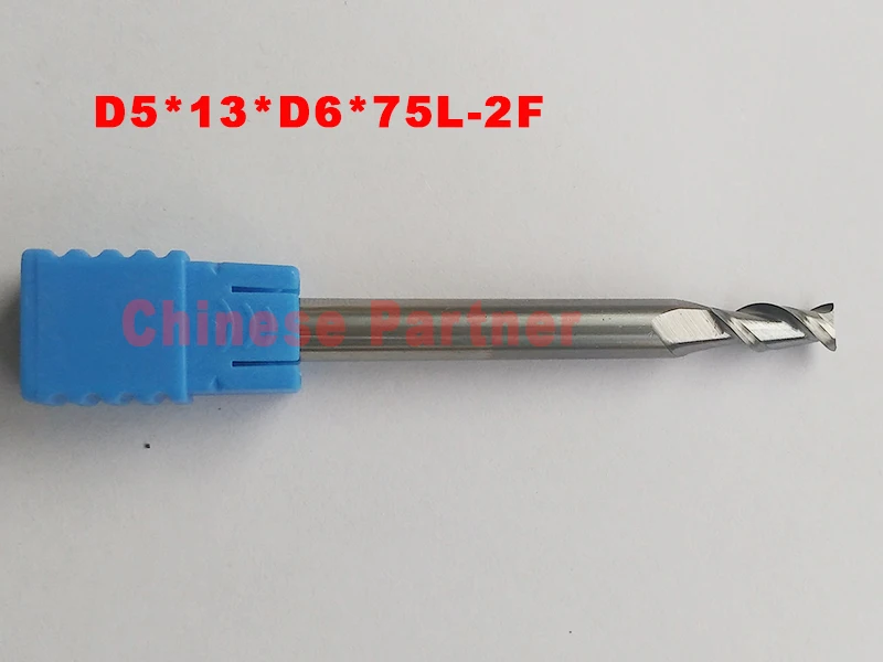 

1pc 6mm long size shank HRC50 flat end mill for Aluminum milling cutter Tools Carbide CNC Endmill Router bits lengthen