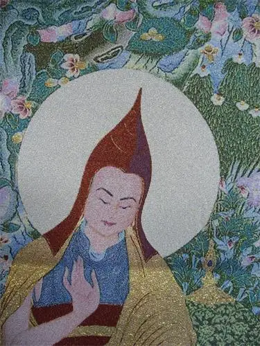 Лучшая версия Thangka парча живопись шелк вышивка будда|Рисование и каллиграфия| |