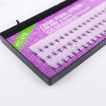 

400 pcs 6D Natrual 0.07mm D Curl Super Thickness Faux Silk Lashes False Mink handmade Eyelashes Makeup Eyelash Extension