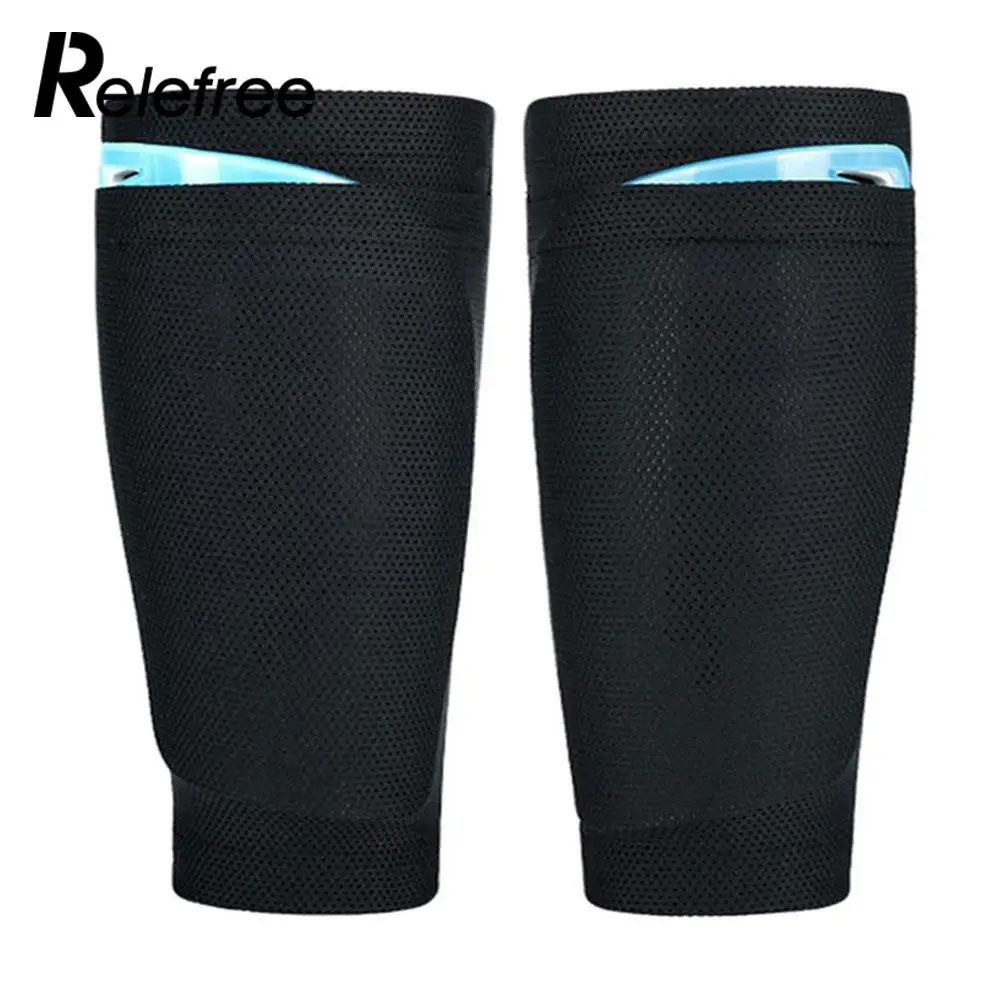Fabric Football Leg Pads Goalkeeper Professional Soccer Shin Pad