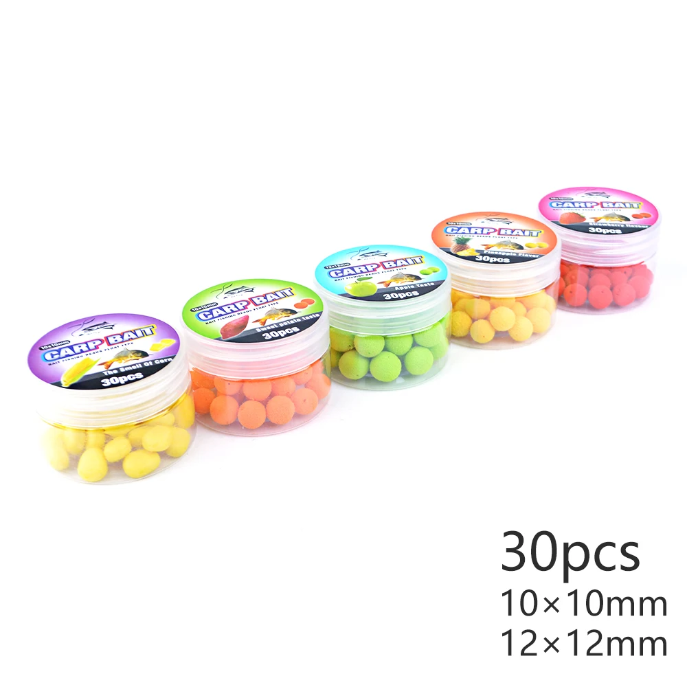 

FISHKING soft lure 30Pcs/Bottle Carp Bait Fishing Lure Corn Kernels Carp Fishing Tackle with lots of Smell fishing accseeories