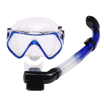 

2018 New Snorkeling Set Liquid Silicone Scuba Diving Equipment Dry Snorkel 1526+S16 M6