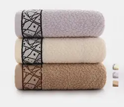 34x74 см Высокое качество новейшие мягкие удобные водопоглощающие все хлопковые полотенца для рук и лица утолщенные подарочные полотенца