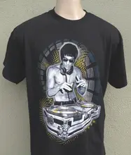 BRUCE LEE DJ Scratch T-Shirt Karate Kung Fu Martial Art Iron Man Avenger Union 2 Harajuku Tops Fashion Classic Unique t-Shirt jeet kune do book with dvd teaching for learning bruce lee s kung fu martial art