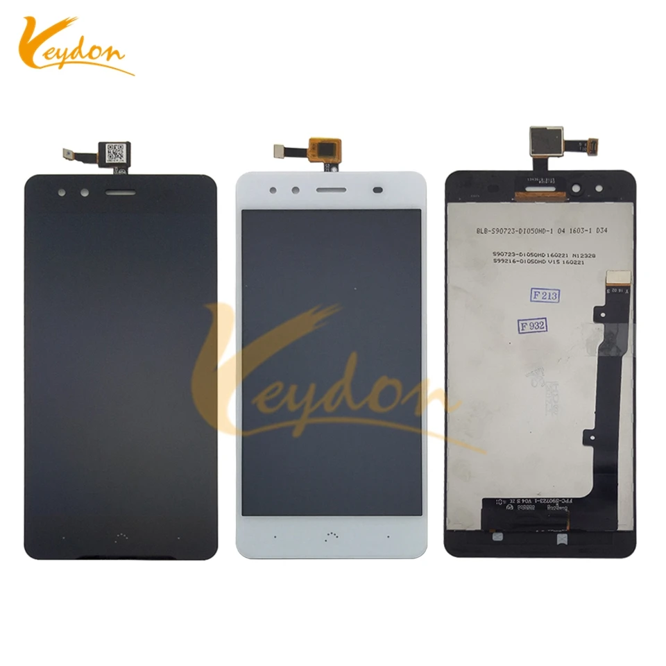 BQ X5 LCD Display Digitizer white (1)