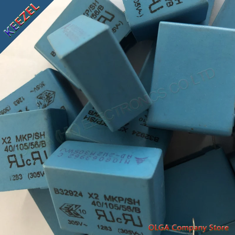 B32924 X2 импортная безопасность 2 мкФ мембранный емкость 225 305vac p27.5 2u2 M Тип.|b32924|2.2 ufvac |