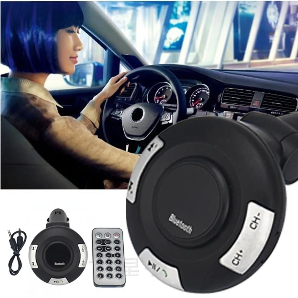 

Car Kit Handsfree FM Transmitter Bluetooth Modulator MP3 Player LCD Display For Xiaomi Roidmi Smart Phone Samsung iPhone Focus