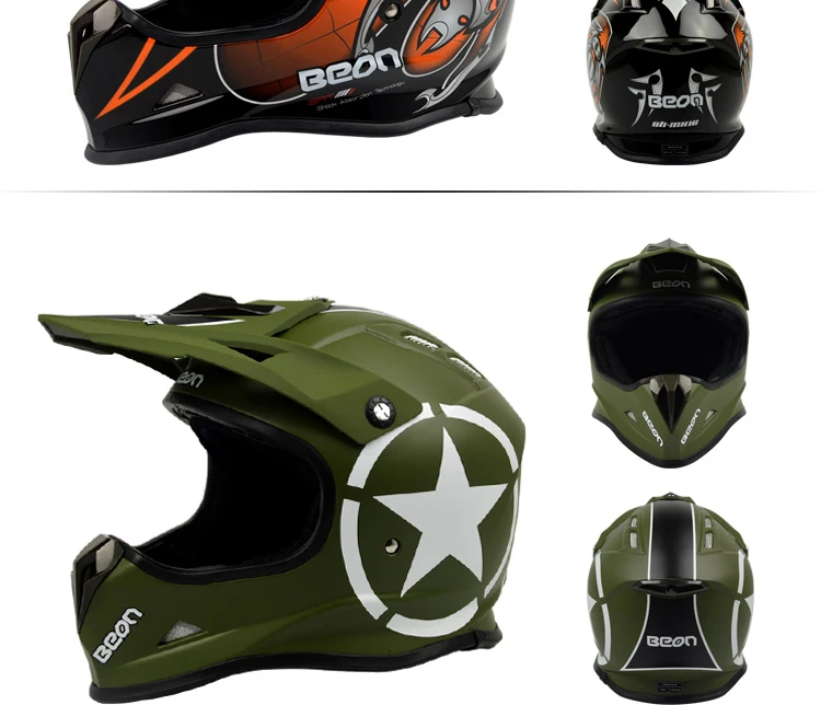 BEON moto cross шлемы для квадроциклов внедорожные гонки Dirt bike MTB DH шлемы moto rcycle moto s Casque Casco para moto cicleta Capacete