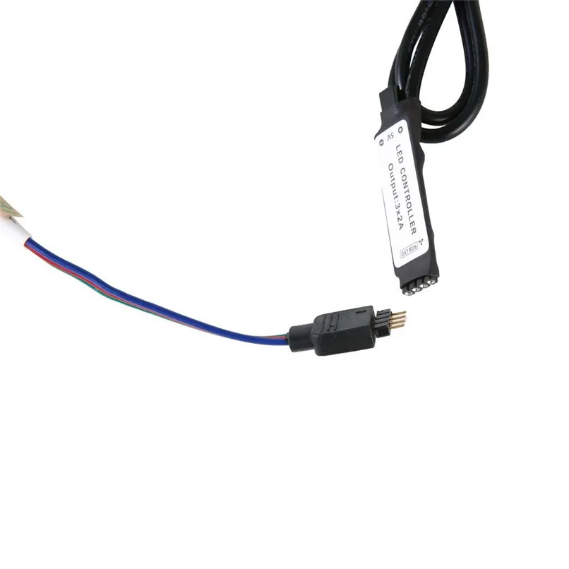 USB Powered 90 LED Strip light 24-color remote control RGB Decor Lamp Tape For TV Background Lighting #4P26 (3)