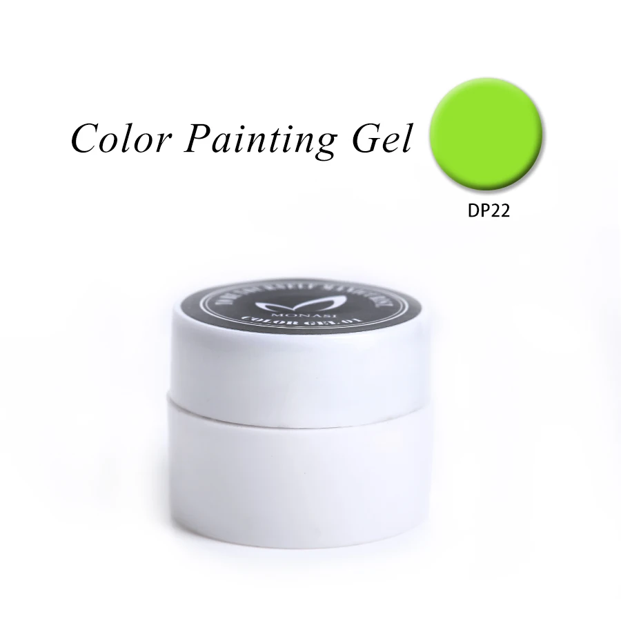 Molanda краска гель липкий слой нужен гель топ и Базовое покрытие Профессиональный Цвет гель краска для ногтей 36 цветов - Цвет: DP22