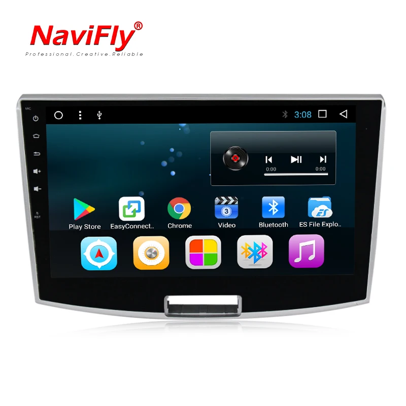 Navi-Fly Android8.1 HD сенсорный экран Quad core автомобильный мультимедийный плеер forVW Passat B6 B7 CC Magotan 2011-2014 с 16 г 32G ROM