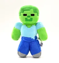 New Arrival Minecraft Plush Toys Steve Creeper Zombie Stuffed Dolls Toys Ghast Spider Bat Cow Animals Toys Minecraft Hot Sale