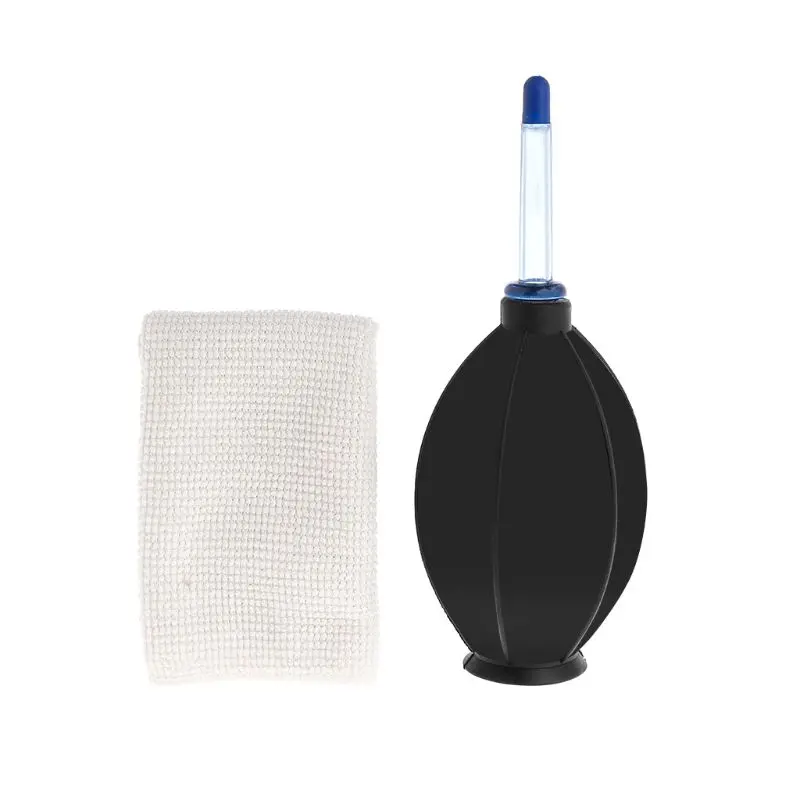 

Air Blower Cleaning Cloth Kit Dust Cleaner Lens Tool Accessories Photo Video Camera Tablet