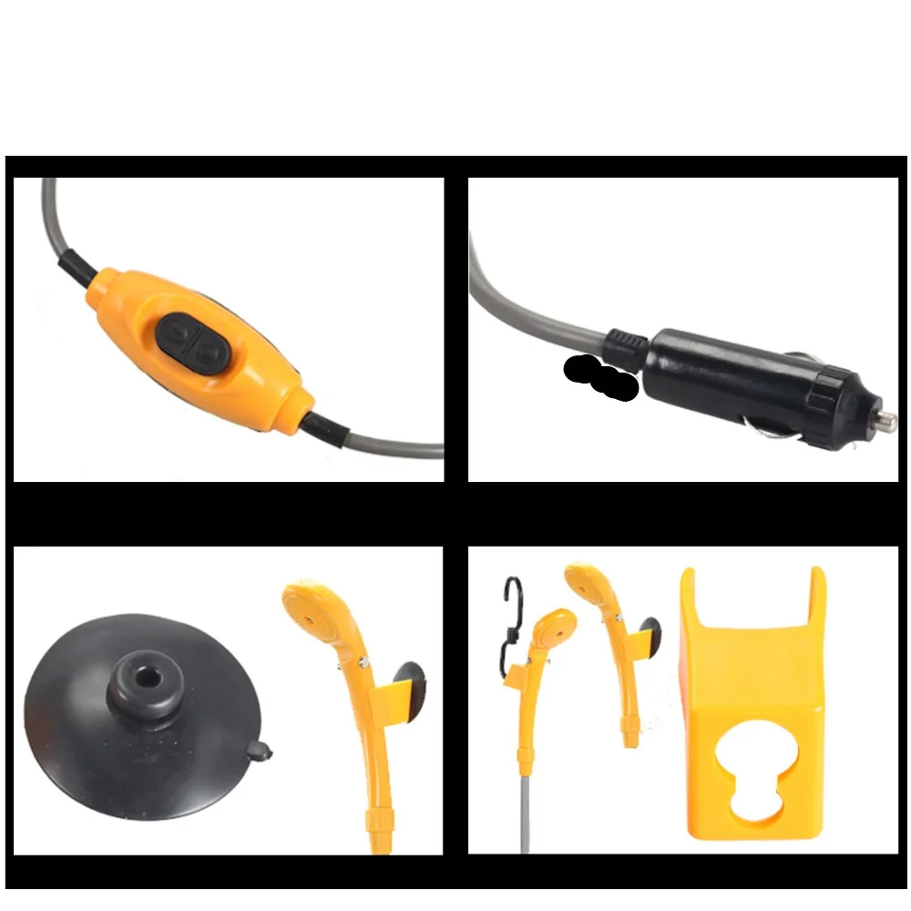 Portable-Camping-Shower-Kit-Powered-Pump-Outdoor-Shower-Head-Plug-into-12V-Cigarette-Adapter-and (1)