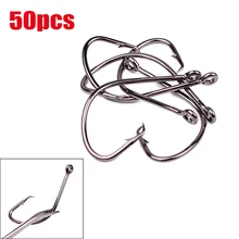 50 шт. новые брендовые рыболовные Крючки осьминог/круг Спорт Круг рыба рыболовный крючок Большой 1#-5/0# Размер pesca vissen рыболовные аксессуары