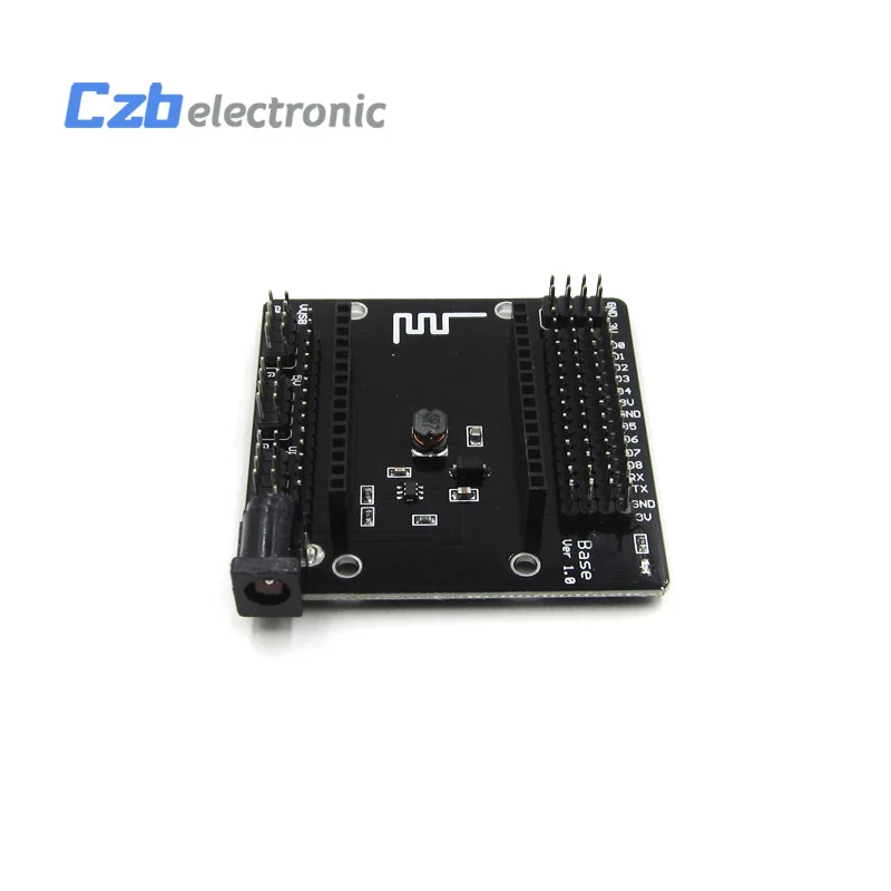 HX04B065 Free shipping NodeMcu Node MCU Base ESP8266 Testing DIY Breadboard Basics Tester suitable for NodeMcu V3 For Arduino (5)