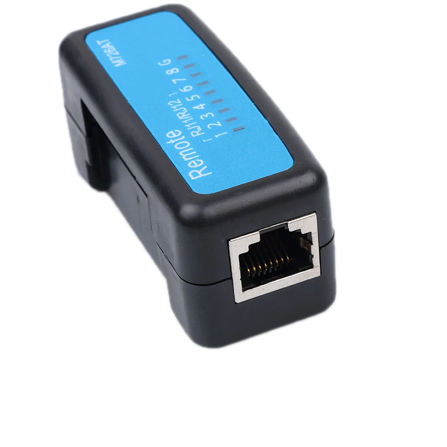 Кабельный тестер kebidumei для сетевых кабелей RJ45 RJ11 RJ12 Ethernet CAT5 CAT5e сетевой инструмент