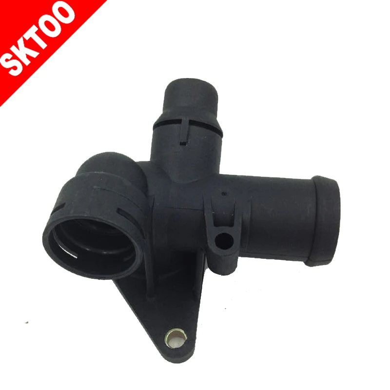 Thermostat Housing Water Pipe Head For Audi A4 1.8t 06b 121 132e