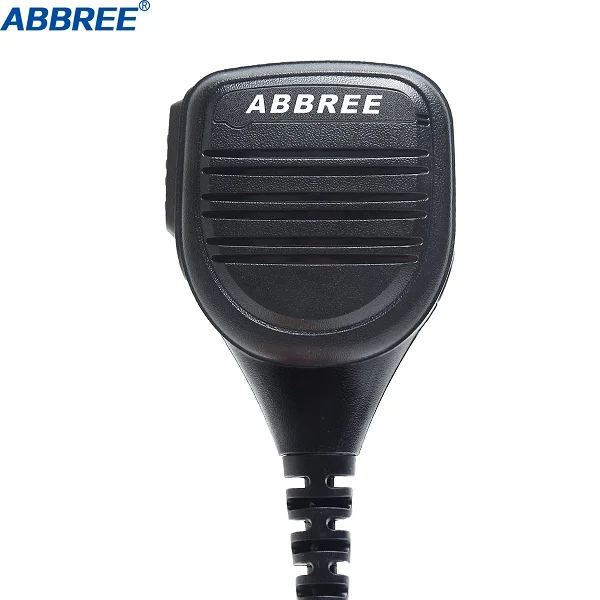 ABBREE AR-760 радио спикер микрофон Микрофон PTT для Портативный двухстороннее радио иди и болтай Walkie Talkie Baofeng UV-5R UV-82 BF-888S UV-S9 - Цвет: AR-760 Speaker mic